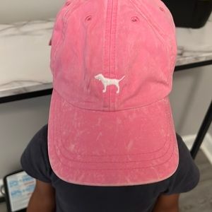 Pink brand Baseball cap